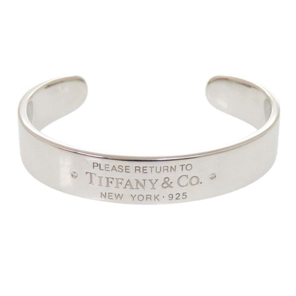 TIFFANY Silver Diamond Bracelet